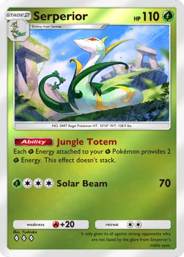 Serperior 037/379 — Deluxe Pack ex (English Pokémon TCG card)
