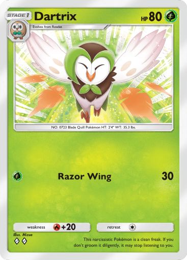 Dartrix 040/379 — Deluxe Pack ex (English Pokémon TCG card)