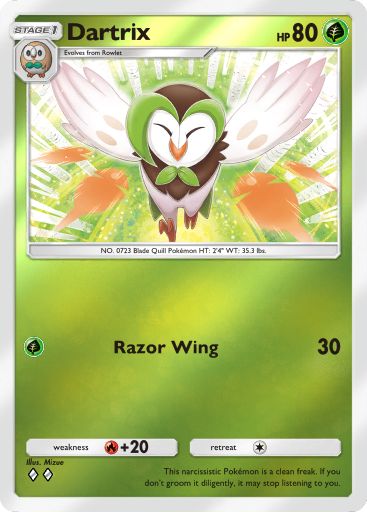 Dartrix 041/379 — Deluxe Pack ex (English Pokémon TCG card)