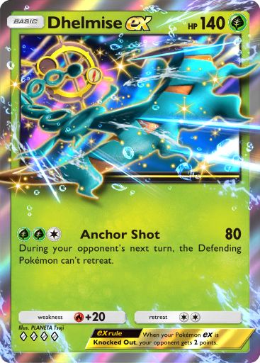 Dhelmise ex 043/379 — Deluxe Pack ex (English Pokémon TCG card)