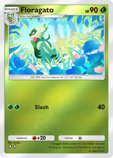 Floragato 052/379 — Deluxe Pack ex (English Pokémon TCG card)