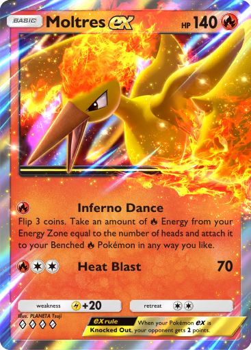Moltres ex 067/379 — Deluxe Pack ex (English Pokémon TCG card)