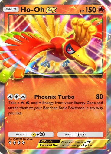 Ho-Oh ex 068/379 — Deluxe Pack ex (English Pokémon TCG card)