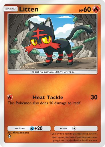 Litten 079/379 — Deluxe Pack ex (English Pokémon TCG card)