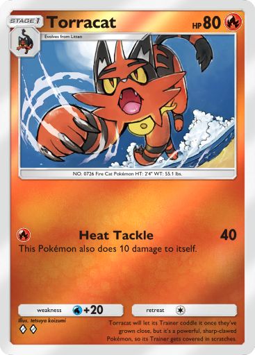 Torracat 081/379 — Deluxe Pack ex (English Pokémon TCG card)