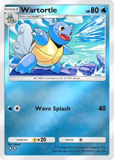 Wartortle 086/379 — Deluxe Pack ex (English Pokémon TCG card)