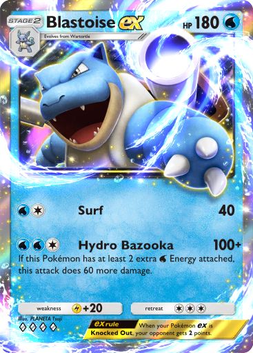 Blastoise ex 087/379 — Deluxe Pack ex (English Pokémon TCG card)