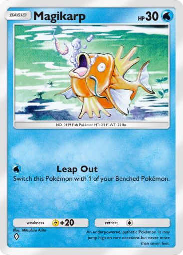 Magikarp 096/379 — Deluxe Pack ex (English Pokémon TCG card)