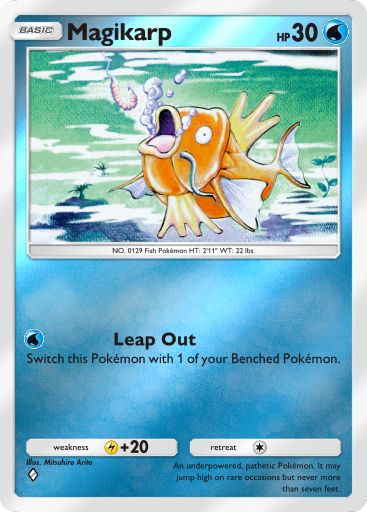 Magikarp 097/379 — Deluxe Pack ex (English Pokémon TCG card)