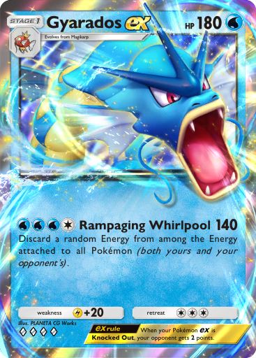 Gyarados ex 098/379 — Deluxe Pack ex (English Pokémon TCG card)