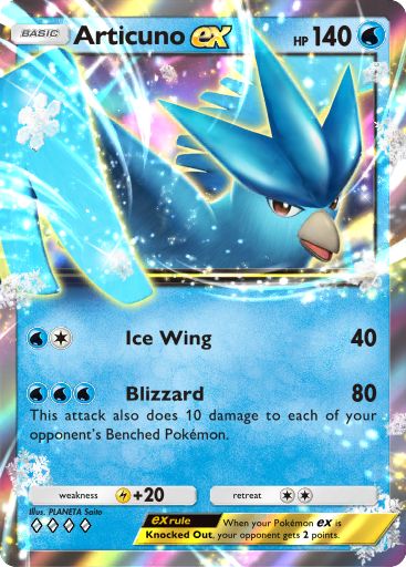 Articuno ex 101/379 — Deluxe Pack ex (English Pokémon TCG card)