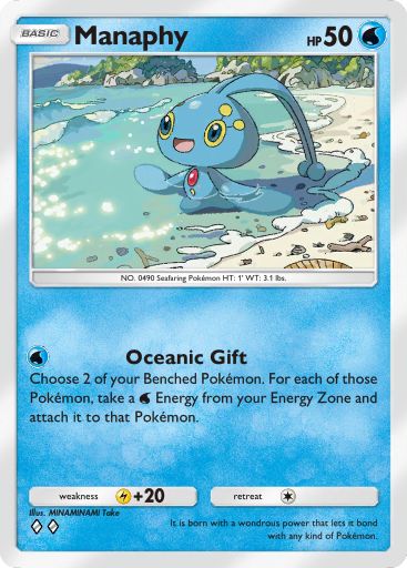 Manaphy 108/379 — Deluxe Pack ex (English Pokémon TCG card)