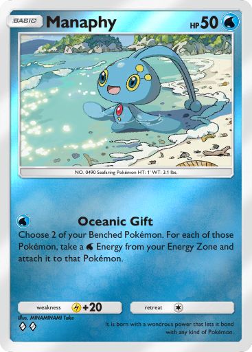 Manaphy 109/379 — Deluxe Pack ex (English Pokémon TCG card)