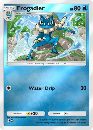 Frogadier 113/379 — Deluxe Pack ex (English Pokémon TCG card)