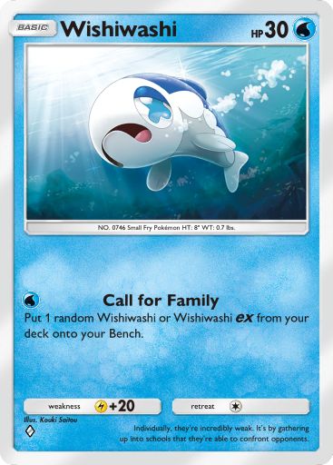 Wishiwashi 122/379 — Deluxe Pack ex (English Pokémon TCG card)