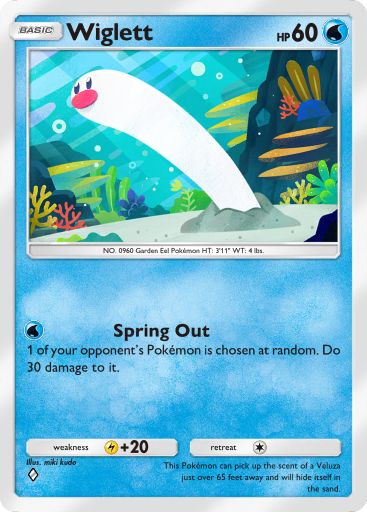 Wiglett 125/379 — Deluxe Pack ex (English Pokémon TCG card)