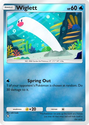 Wiglett 126/379 — Deluxe Pack ex (English Pokémon TCG card)