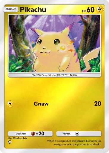 Pikachu 129/379 — Deluxe Pack ex (English Pokémon TCG card)