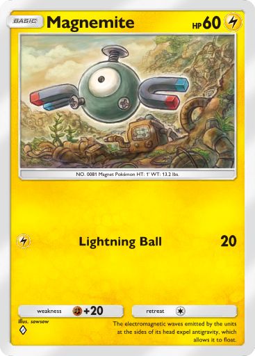 Magnemite 133/379 — Deluxe Pack ex (English Pokémon TCG card)