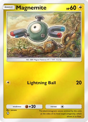 Magnemite 134/379 — Deluxe Pack ex (English Pokémon TCG card)