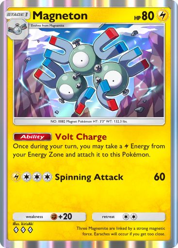Magneton 135/379 — Deluxe Pack ex (English Pokémon TCG card)