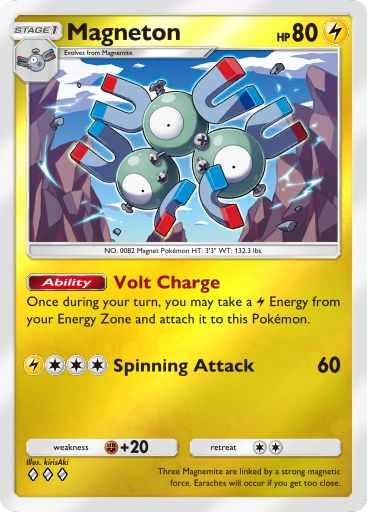 Magneton 136/379 — Deluxe Pack ex (English Pokémon TCG card)