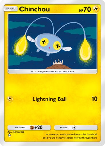 Chinchou 140/379 — Deluxe Pack ex (English Pokémon TCG card)