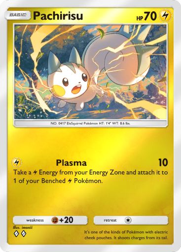 Pachirisu 144/379 — Deluxe Pack ex (English Pokémon TCG card)