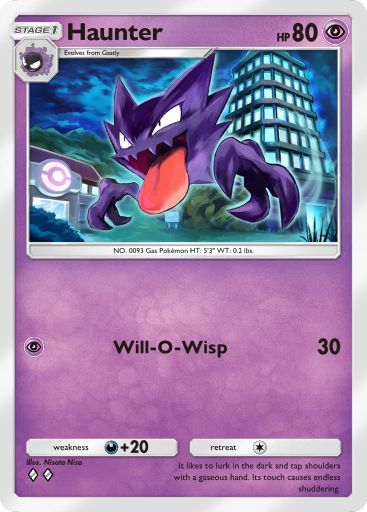 Haunter 153/379 — Deluxe Pack ex (English Pokémon TCG card)