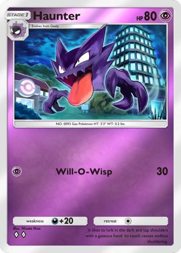 Haunter 154/379 — Deluxe Pack ex (English Pokémon TCG card)
