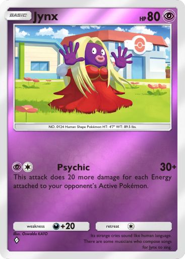 Jynx 157/379 — Deluxe Pack ex (English Pokémon TCG card)