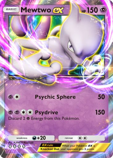 Mewtwo ex 158/379 — Deluxe Pack ex (English Pokémon TCG card)