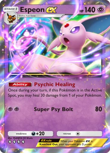 Espeon ex 160/379 — Deluxe Pack ex (English Pokémon TCG card)