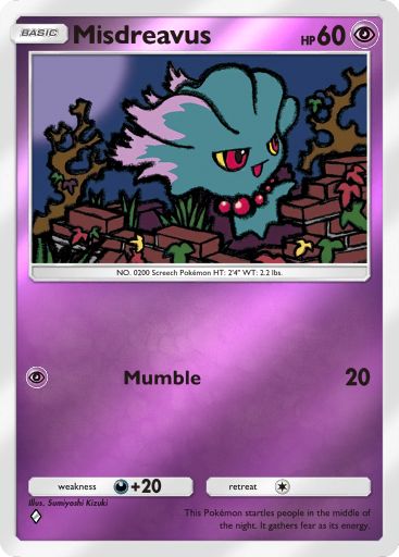 Misdreavus 162/379 — Deluxe Pack ex (English Pokémon TCG card)