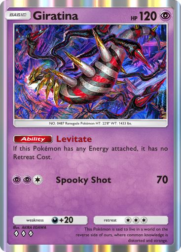 Giratina 170/379 — Deluxe Pack ex (English Pokémon TCG card)