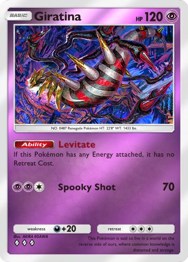 Giratina 171/379 — Deluxe Pack ex (English Pokémon TCG card)