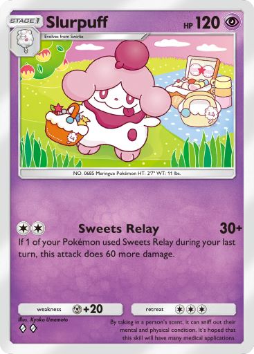 Slurpuff 175/379 — Deluxe Pack ex (English Pokémon TCG card)