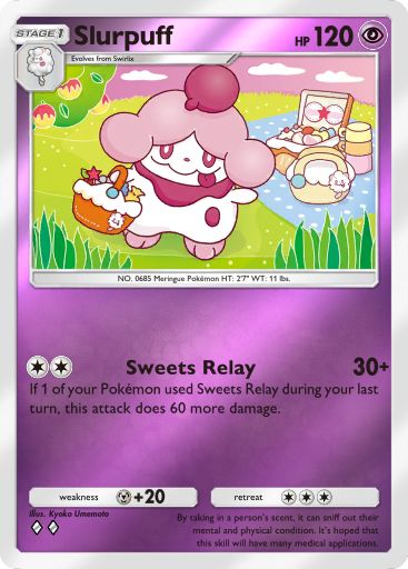 Slurpuff 176/379 — Deluxe Pack ex (English Pokémon TCG card)