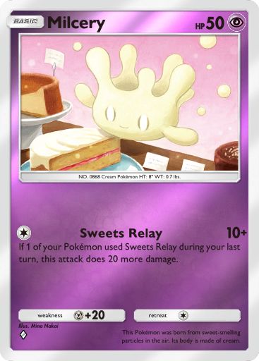 Milcery 186/379 — Deluxe Pack ex (English Pokémon TCG card)
