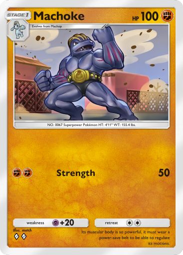 Machoke 191/379 — Deluxe Pack ex (English Pokémon TCG card)