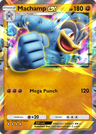 Machamp ex 193/379 — Deluxe Pack ex (English Pokémon TCG card)