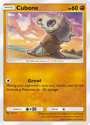 Cubone 194/379 — Deluxe Pack ex (English Pokémon TCG card)