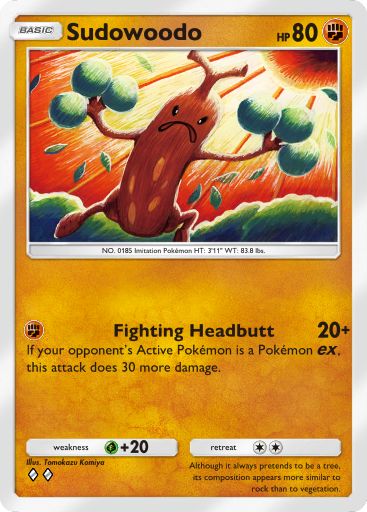 Sudowoodo 198/379 — Deluxe Pack ex (English Pokémon TCG card)