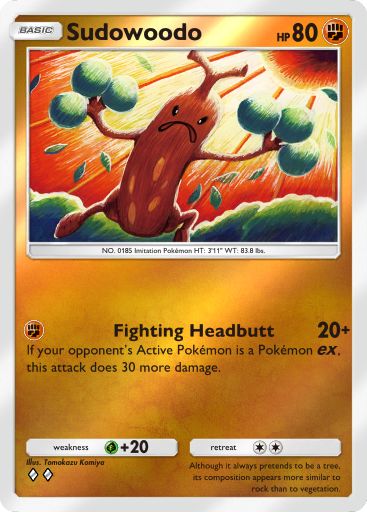Sudowoodo 199/379 — Deluxe Pack ex (English Pokémon TCG card)