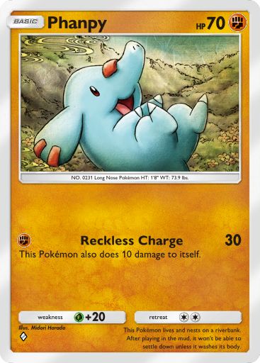 Phanpy 200/379 — Deluxe Pack ex (English Pokémon TCG card)