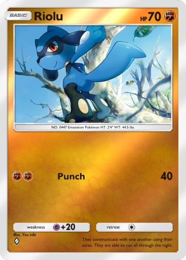 Riolu 211/379 — Deluxe Pack ex (English Pokémon TCG card)