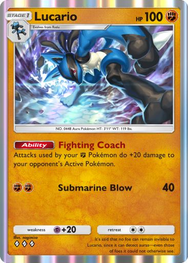 Lucario 212/379 — Deluxe Pack ex (English Pokémon TCG card)