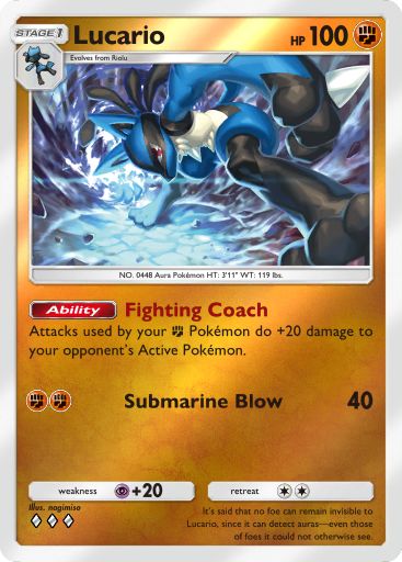 Lucario 213/379 — Deluxe Pack ex (English Pokémon TCG card)