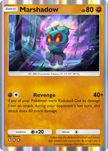 Marshadow 224/379 — Deluxe Pack ex (English Pokémon TCG card)