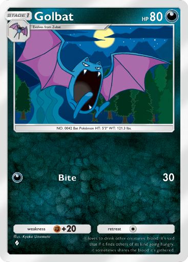 Golbat 228/379 — Deluxe Pack ex (English Pokémon TCG card)